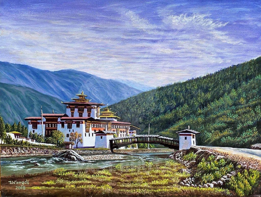 The River Palace of Punakha