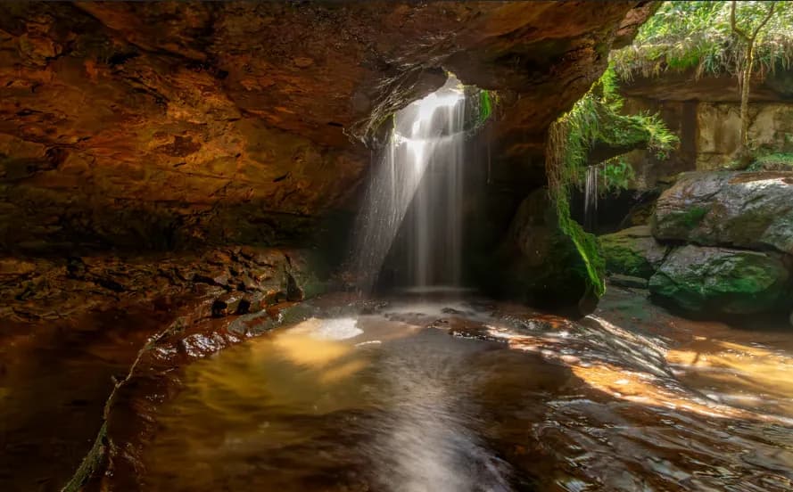 Into the Earth & Waterfalls