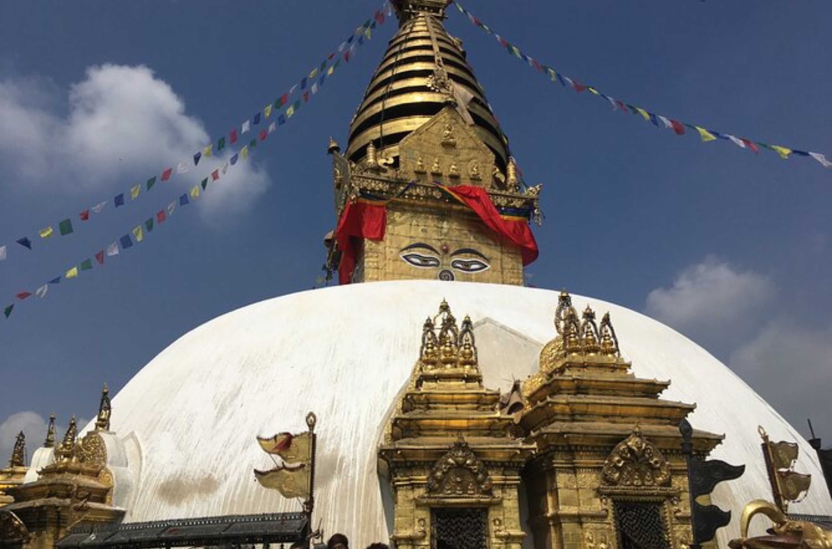 RETURN TO KATHMANDU – STUPAS & STREET FOOD